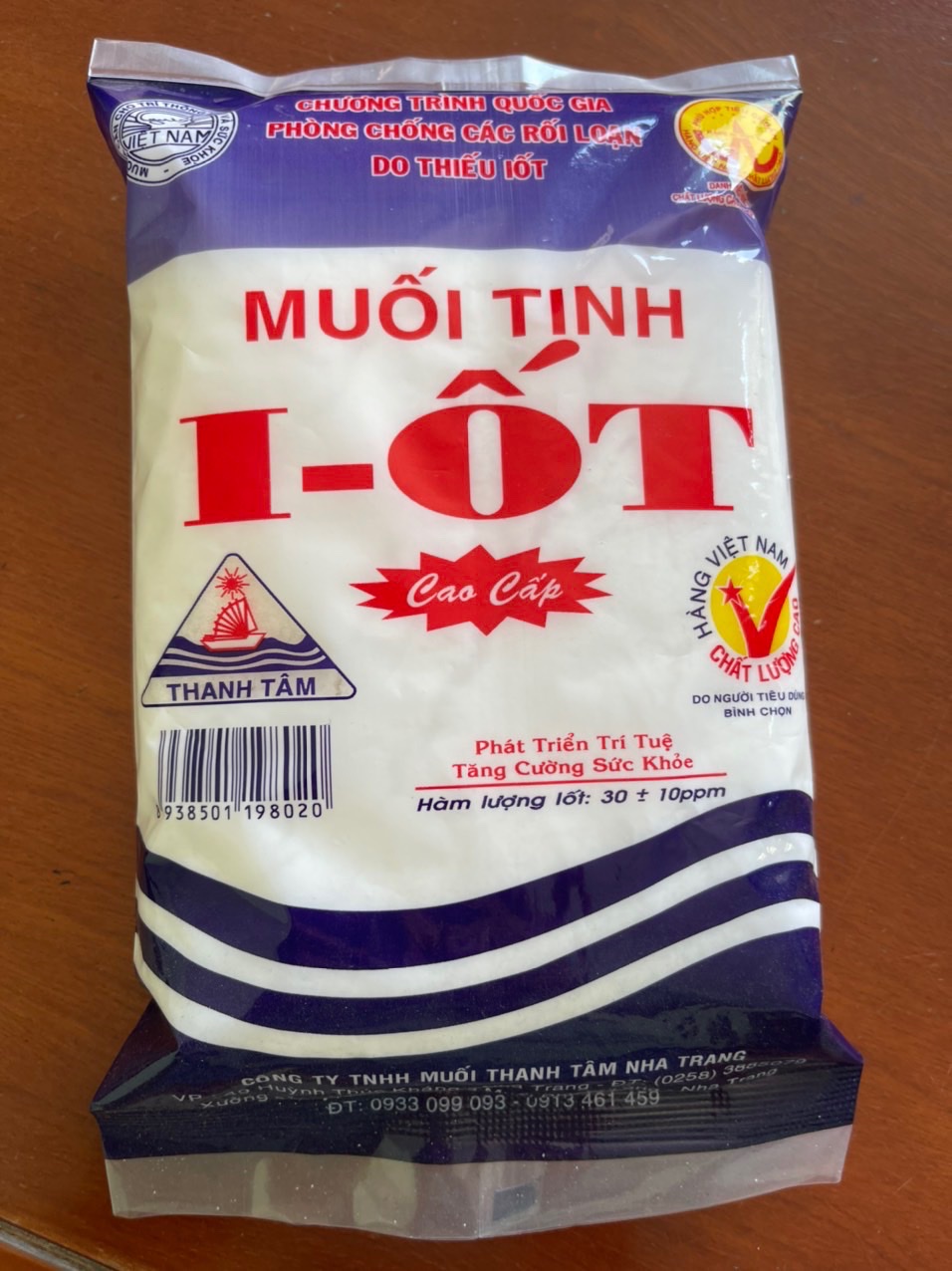 Muối I-ỐT - Muối Thanh Tâm Nha Trang - Công Ty TNHH Muối Thanh Tâm Nha Trang